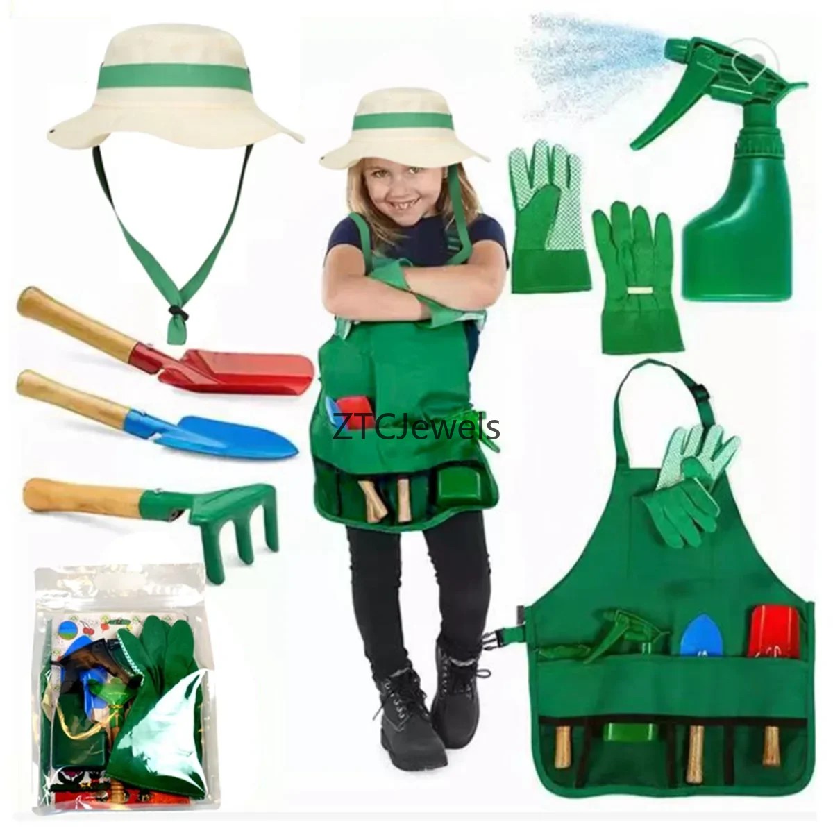 Juego de herramientas de jardi - Gardening Tools Girls reseña y precio