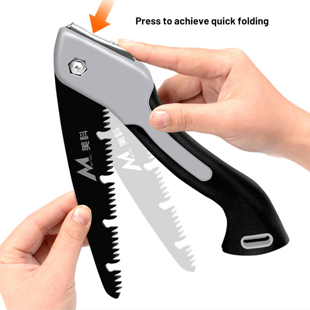 Sierra plegable, hoja de acero - Gardening Hand Tools Japanese reseña y precio