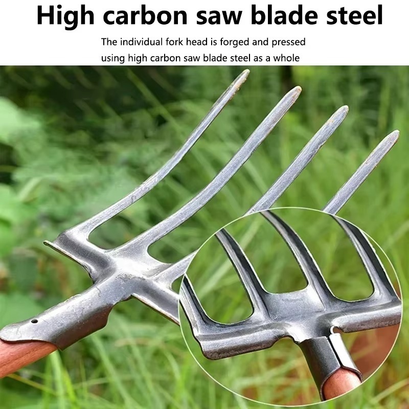 Horquilla agrícola de acero al - Spade Digging Fork reseña y precio